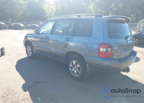 2004 Toyota Highlander V6 from USA, damaged, VIN JTEEP21A240049805